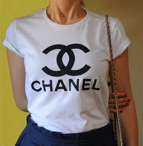 chanel tee shirt ladies|chanel t shirts.